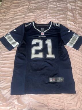 Nike Dallas Cowboys #21 Navy Football Jersey